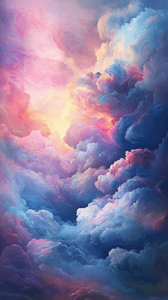 17 Phone Wallpapers That Will Instantly Lift Your Mood 5 Dreamy Pastel Clouds