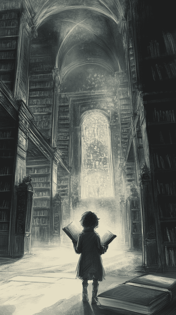 The Magic of Anime: 18 Drawing Ideas That Will Captivate Your Imagination 18 Enchanted Library Explorer 2