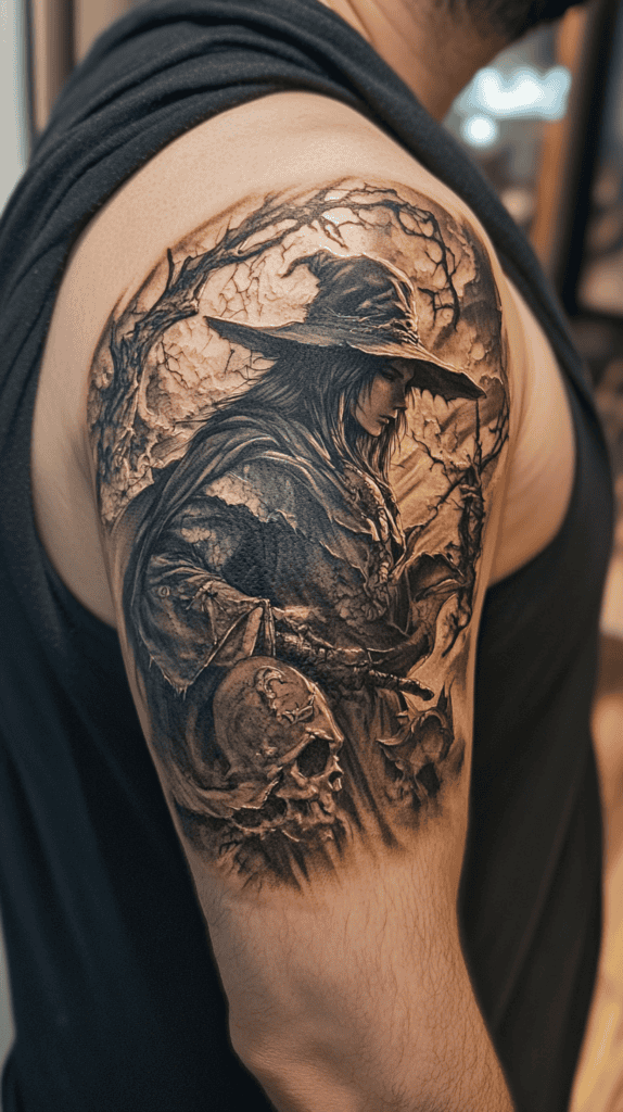 20 Anime-Inspired Tattoo Designs That Speak Without Words 34 Enchanting Witches and Wizards 2