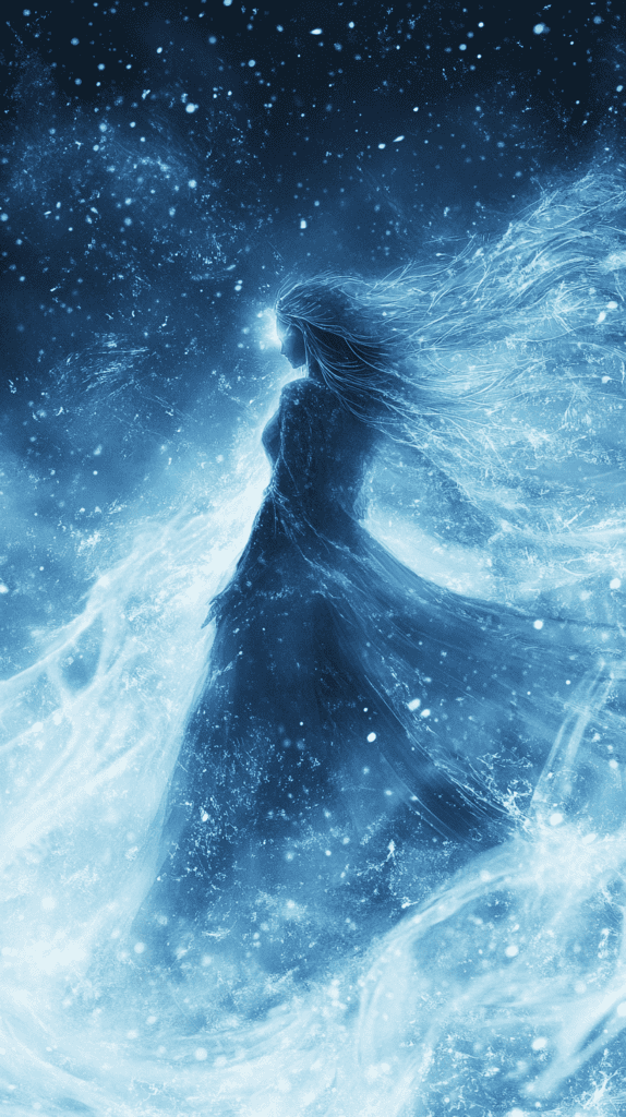 The Magic of Anime: 18 Drawing Ideas That Will Captivate Your Imagination 29 Ethereal Ice Sorceress 2