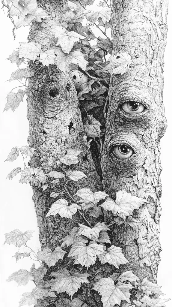 These 30 Trippy Drawing Ideas That Will Revolutionize Your Art 10 Eyes in the Forest 2
