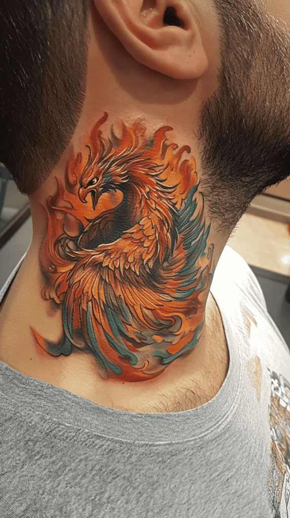 15 Neck Tattoo Ideas for Men Worth Considering 32 Fantasy Elements 2