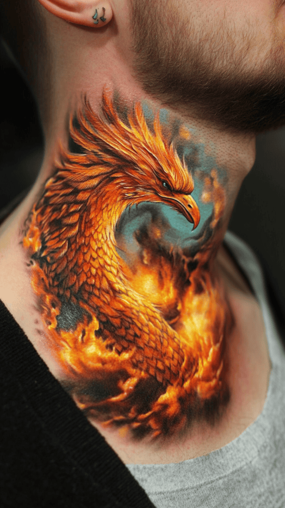 15 Neck Tattoo Ideas for Men Worth Considering 31 Fantasy Elements