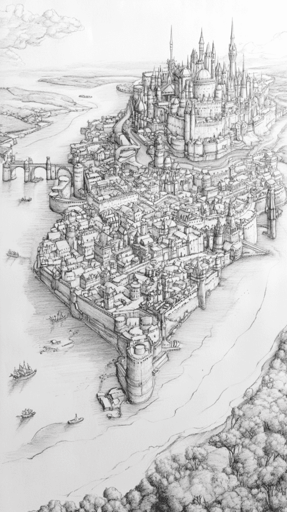Fictional City Maps
