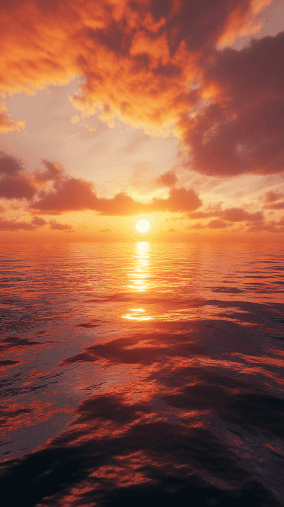 18 Orange Wallpapers to Refresh Your Phone's Look 8 Fiery Sunset Marvel 2
