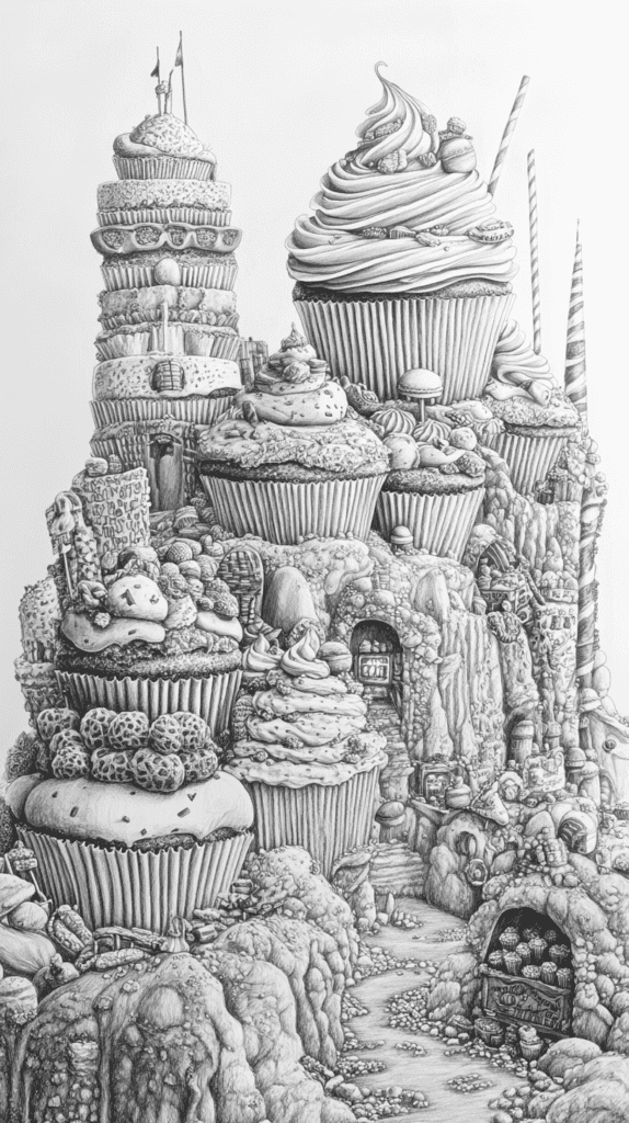 Discover the 15 Drawing Ideas Guaranteed to Unlock Your Child's Inner Picasso 30 Food Fantasy World 2