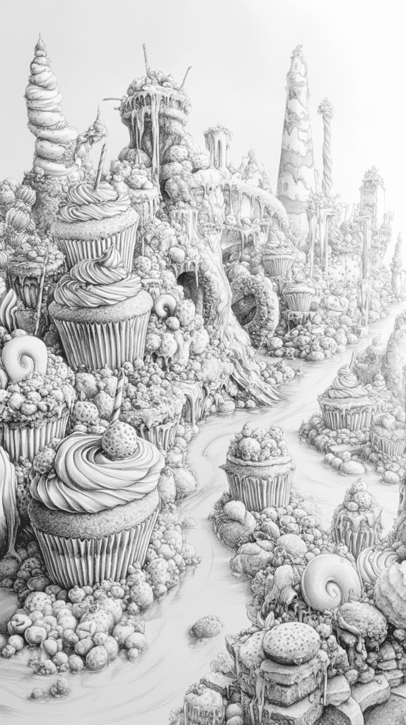 Discover the 15 Drawing Ideas Guaranteed to Unlock Your Child's Inner Picasso 29 Food Fantasy World
