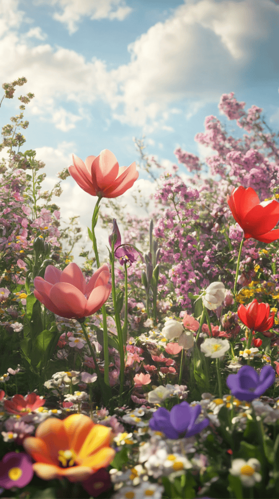 18 Floral Wallpapers to Revamp Your Phone Screen 36 Garden Party Extravagance 2