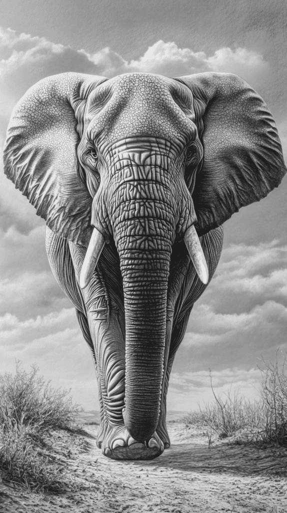 The 19 Animal Drawing Ideas Every Aspiring Artist Should Try 15 Gentle Giant Elephant 2
