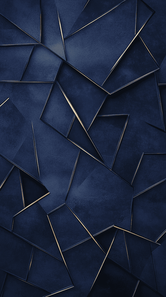 Feeling Blue? 18 Mesmerizing Navy Wallpaper Backgrounds for Your Phone 10 Geometric Elegance 1