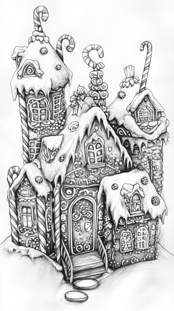 15 Christmas Drawing Ideas to Try This Holiday Season 17 Gingerbread House Extravaganza 2