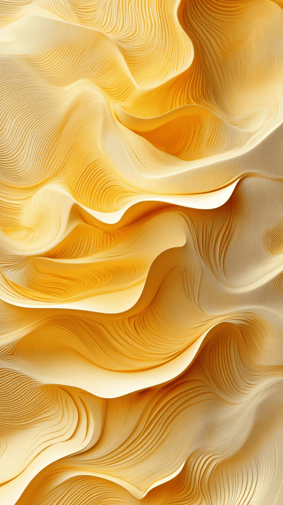 Golden Abstract Waves 2