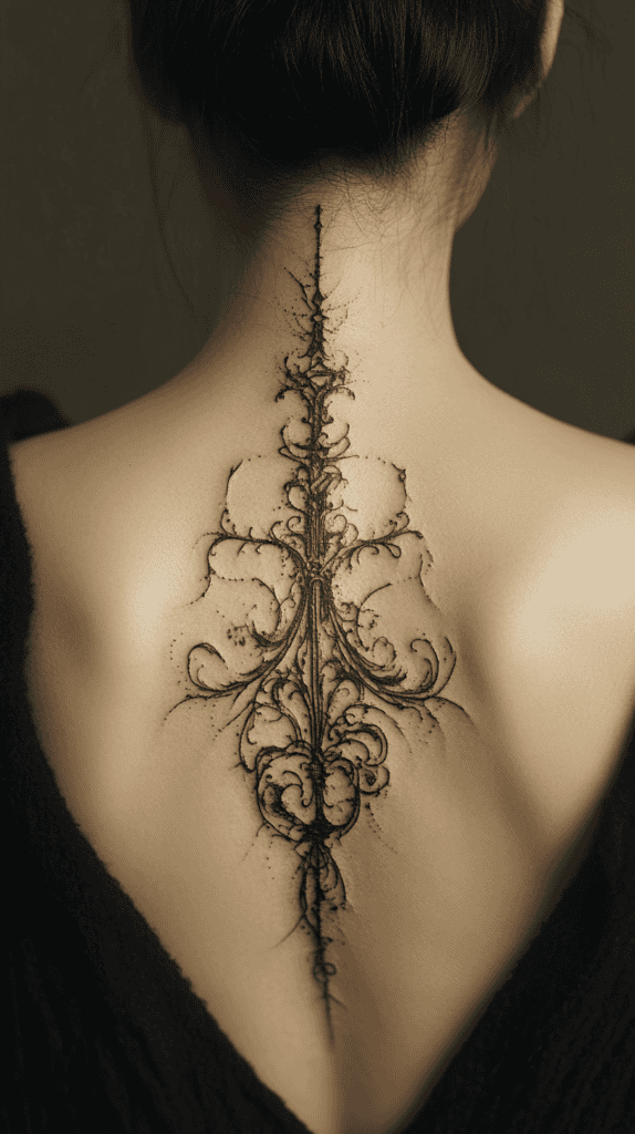 20 Edgy Grunge Tattoo Ideas for Women Who Break the Rules 48 Gothic Letters 2