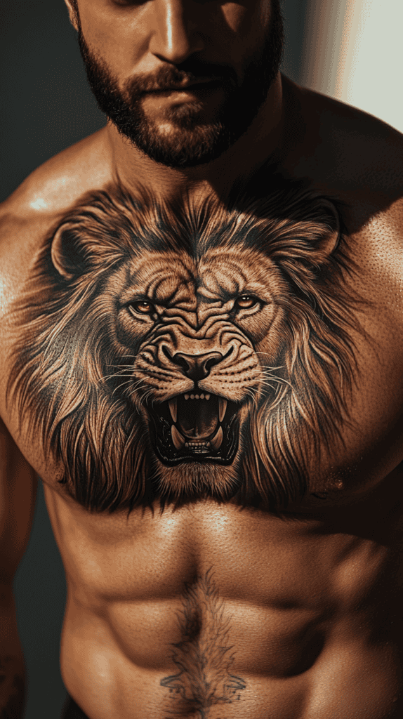 Modern Spartan: 18 Greek Tattoo Ideas Every Man Should Consider 12 Herculess Lion