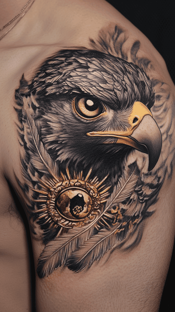 Secrets of the Gods: 23 Divine Tattoo Concepts for the Modern Man 11 Horus Protector of Egypt 2