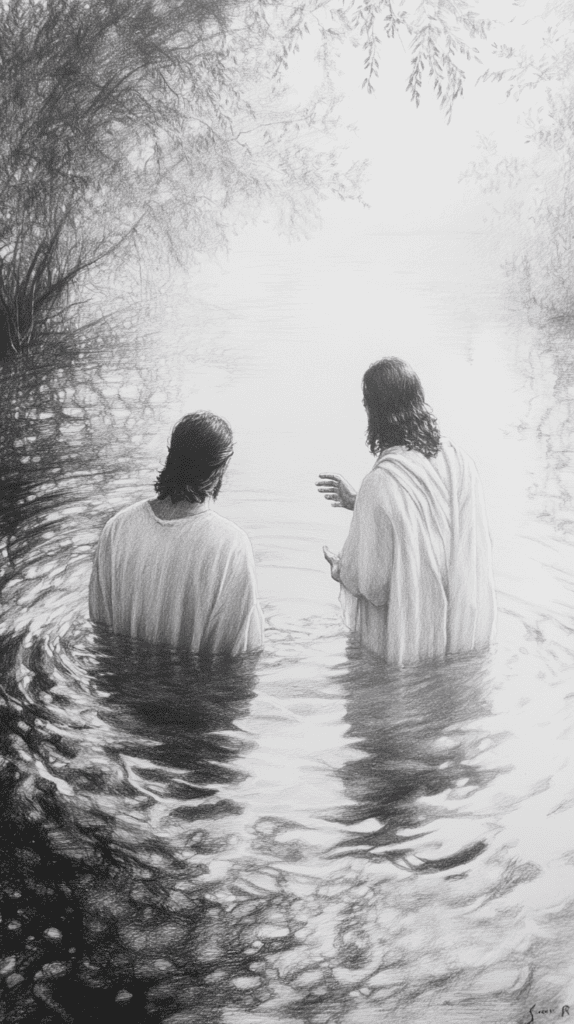 15 Ways to Capture the Essence of Jesus in Your Art 18 Jesus Baptism