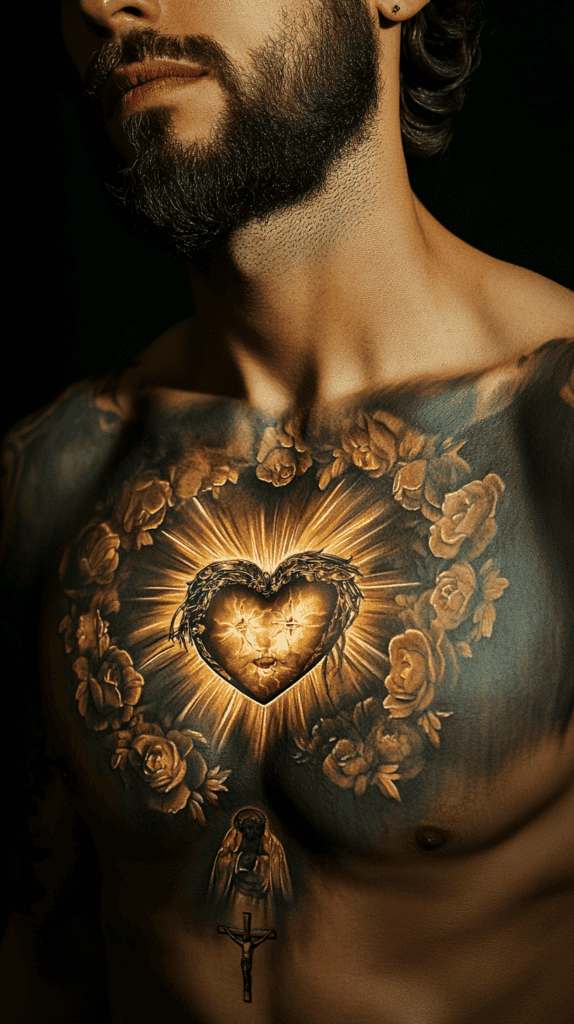 Jesus and the Sacred Heart 2
