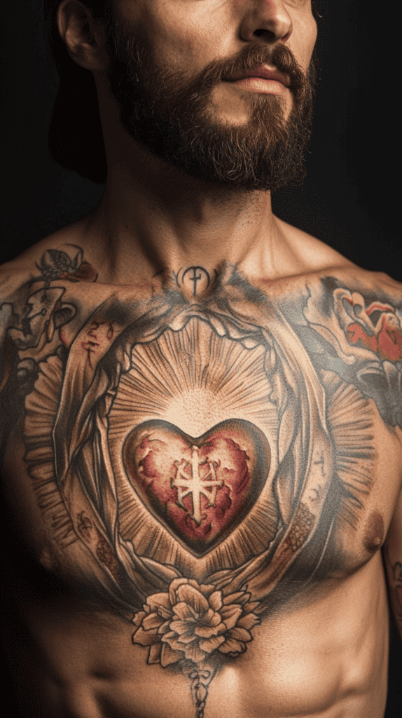 Jesus and the Sacred Heart