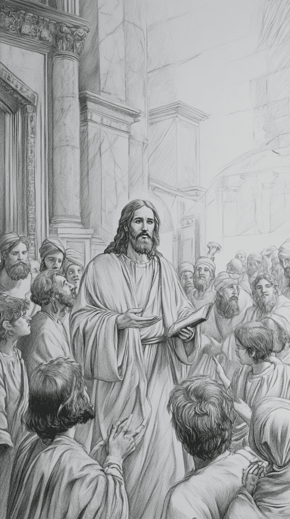 15 Ways to Capture the Essence of Jesus in Your Art 28 Jesus at the Temple 2