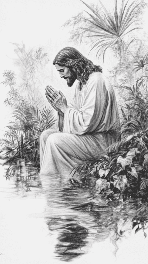 15 Ways to Capture the Essence of Jesus in Your Art 33 Jesus in Prayer 2
