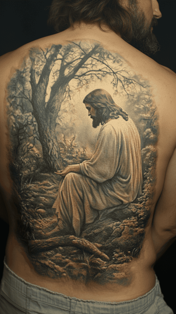 Jesus in the Garden of Gethsemane