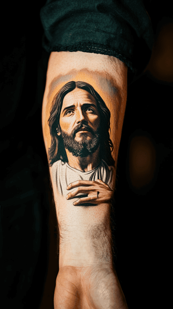 Jesus with Open Arms