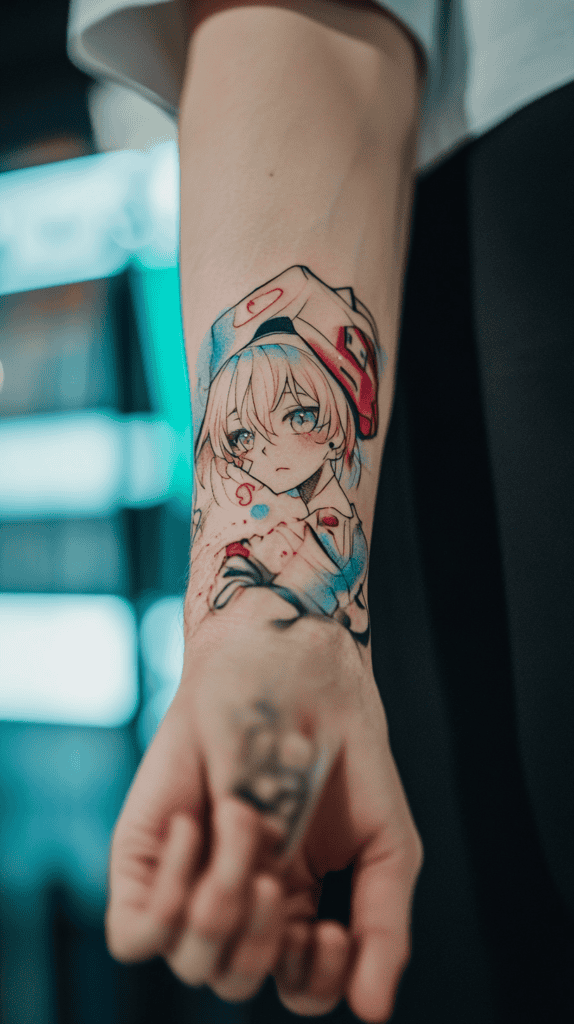 20 Anime-Inspired Tattoo Designs That Speak Without Words 12 Kawaii Inspired Designs 2