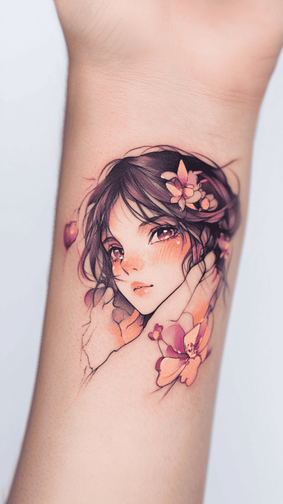 20 Anime-Inspired Tattoo Designs That Speak Without Words 11 Kawaii Inspired Designs