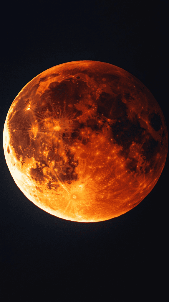 Is Your Phone Too Bright? Discover 20 Dark Wallpapers to Tone It Down 6 Lunar Eclipse Magic 3