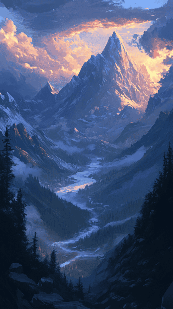 Feeling Blue? 18 Mesmerizing Navy Wallpaper Backgrounds for Your Phone 32 Majestic Mountains 3