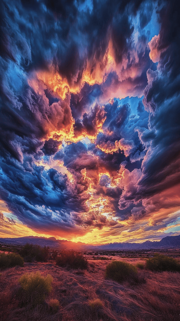 18 Sunset Phone Wallpapers That Elevate Your Screen 27 Majestic Skies
