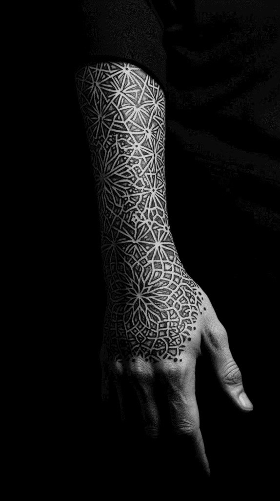 48 Tattoo Ideas for Men Worth Considering for Your Next Ink 3 Meticulously Geometric 2