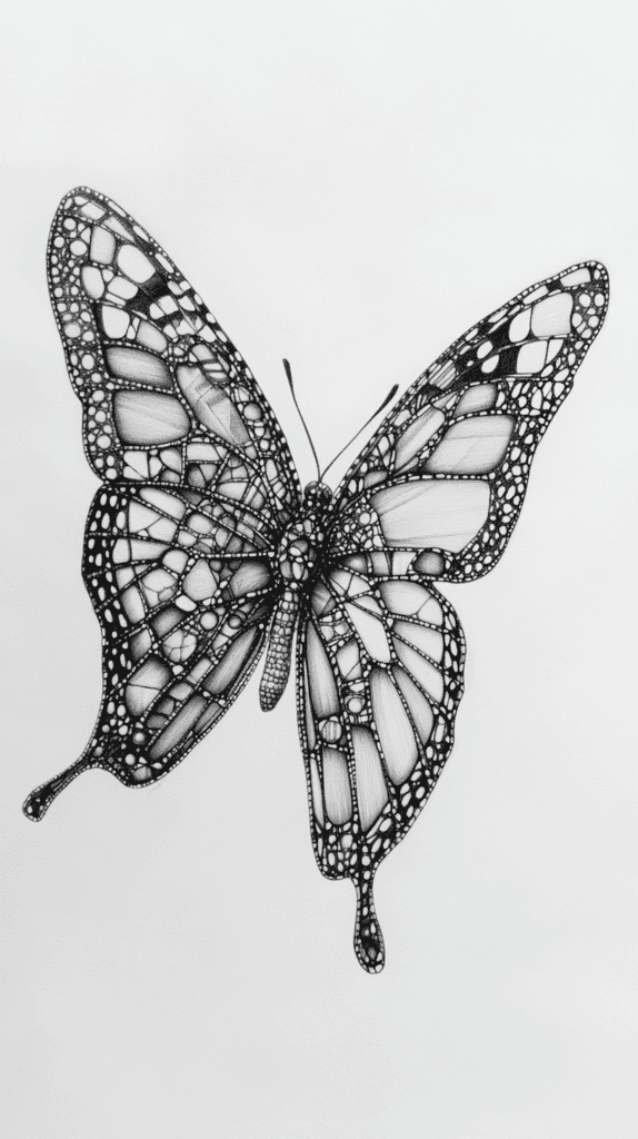 Bored of the Usual? Discover 16 Fresh Butterfly Drawing Concepts 9 Monarch Butterfly Mosaic