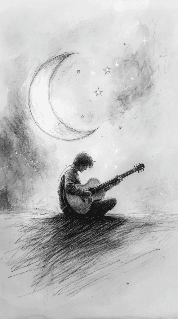 Unlock Your Heart: 18 Romantic Drawing Ideas That Capture Love Perfectly 25 Moonlit Serenade 2