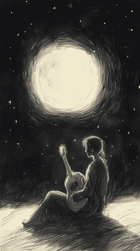 Unlock Your Heart: 18 Romantic Drawing Ideas That Capture Love Perfectly 24 Moonlit Serenade