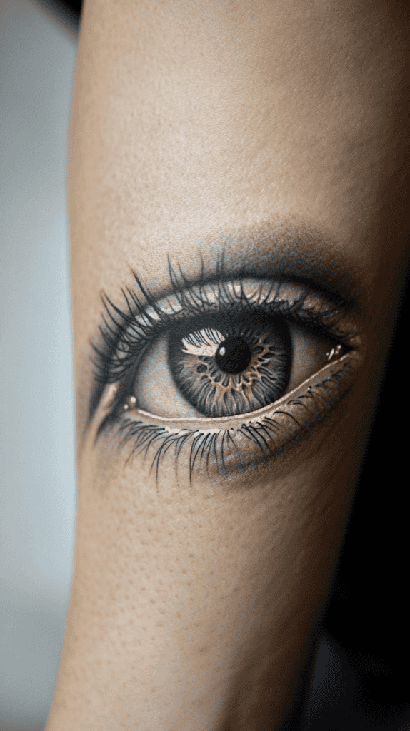 20 Edgy Grunge Tattoo Ideas for Women Who Break the Rules 16 Mysterious Eye