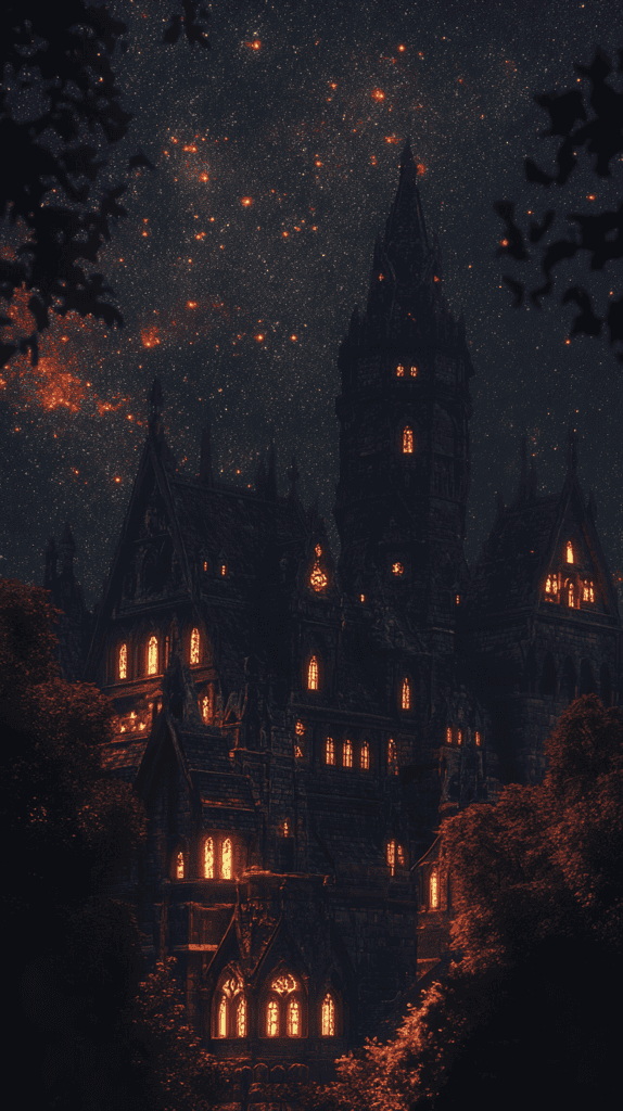 From Dusk Till Dawn: 21 Night-Inspired Wallpapers That Will Illuminate Your Phone 24 Mystical Castle Under the Stars