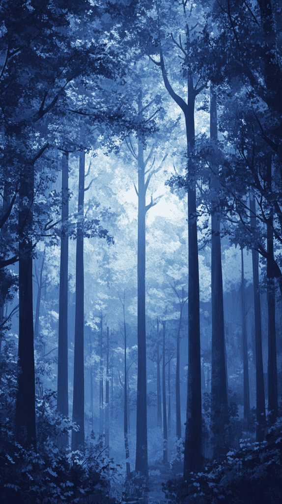 Feeling Blue? 18 Mesmerizing Navy Wallpaper Backgrounds for Your Phone 7 Mystical Forest