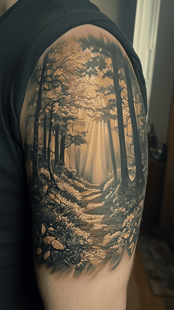48 Tattoo Ideas for Men Worth Considering for Your Next Ink 5 Natures Symphony 2