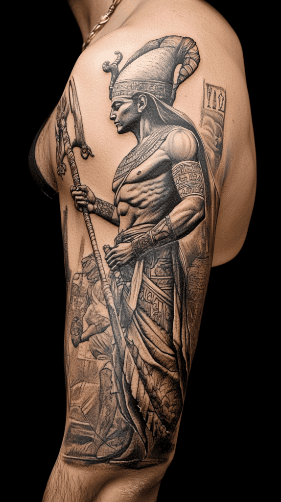 Secrets of the Gods: 23 Divine Tattoo Concepts for the Modern Man 48 Osiris Eternal Legacy 2