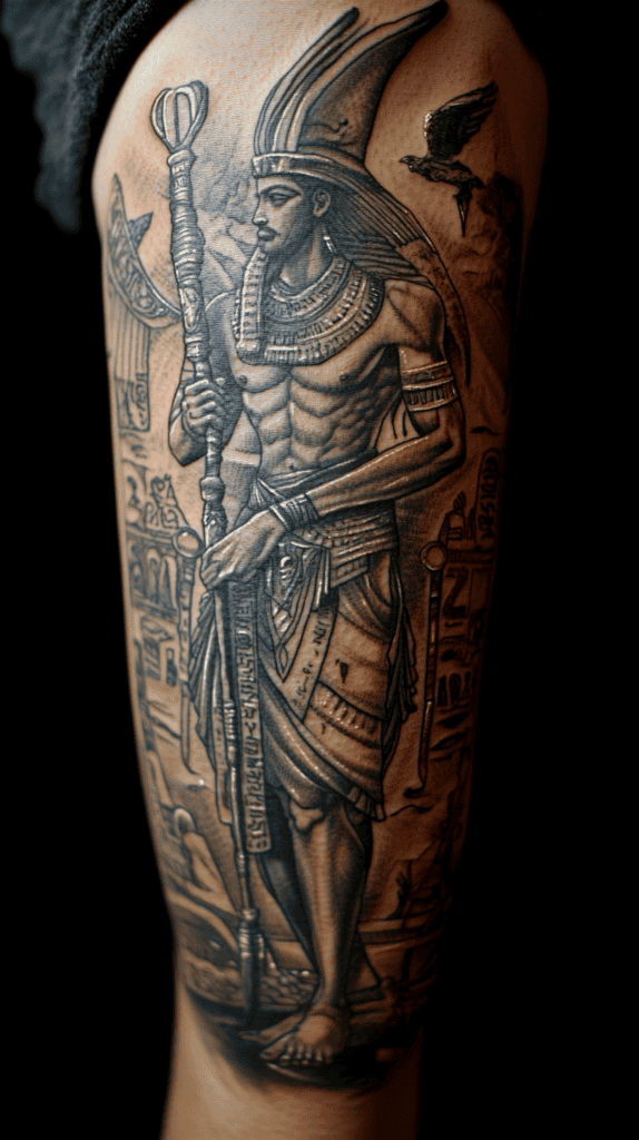 Secrets of the Gods: 23 Divine Tattoo Concepts for the Modern Man 47 Osiris Eternal Legacy