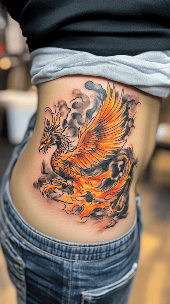 18 Emo Tattoo Ideas Worth Considering for Self-Expression 43 Phoenix Rising 1