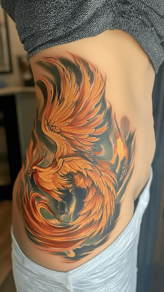 18 Emo Tattoo Ideas Worth Considering for Self-Expression 44 Phoenix Rising 2 1