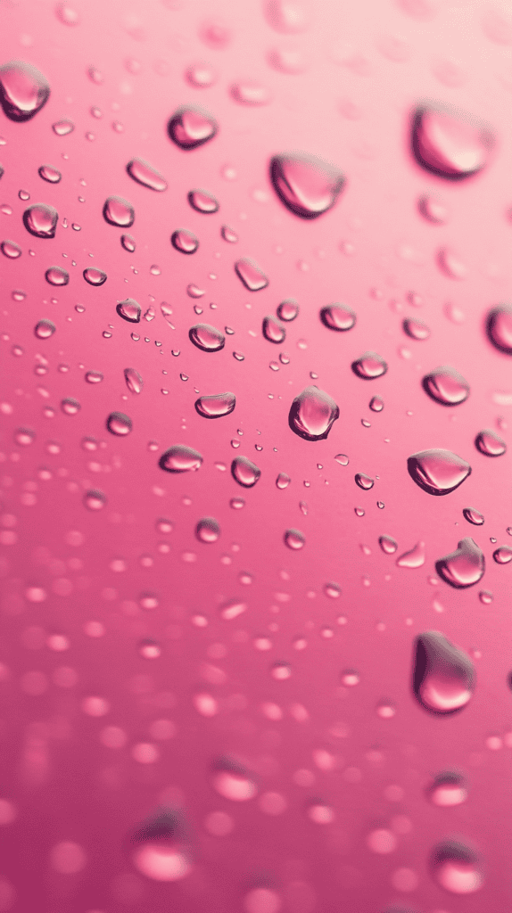 17 Pink Minimalist Phone Wallpapers Worth Downloading 38 Pink Raindrops 2
