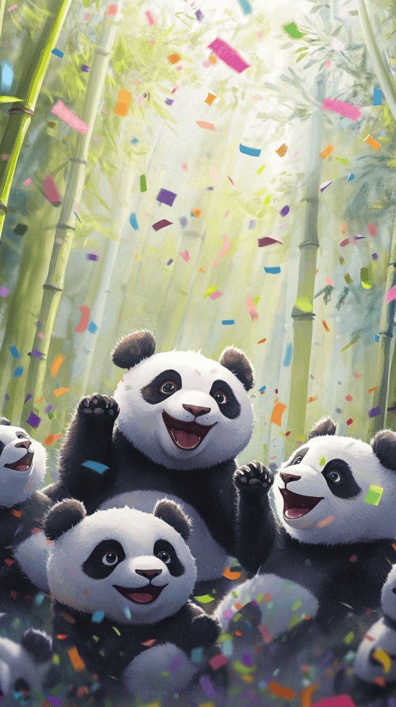 17 Phone Wallpapers That Will Instantly Lift Your Mood 8 Playful Panda Parade 2