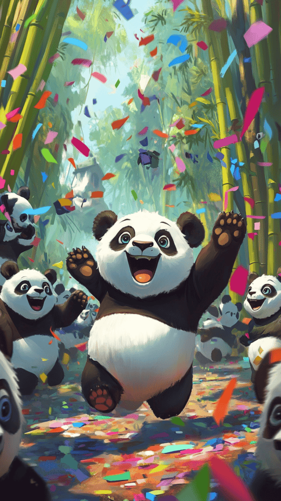 17 Phone Wallpapers That Will Instantly Lift Your Mood 9 Playful Panda Parade 3