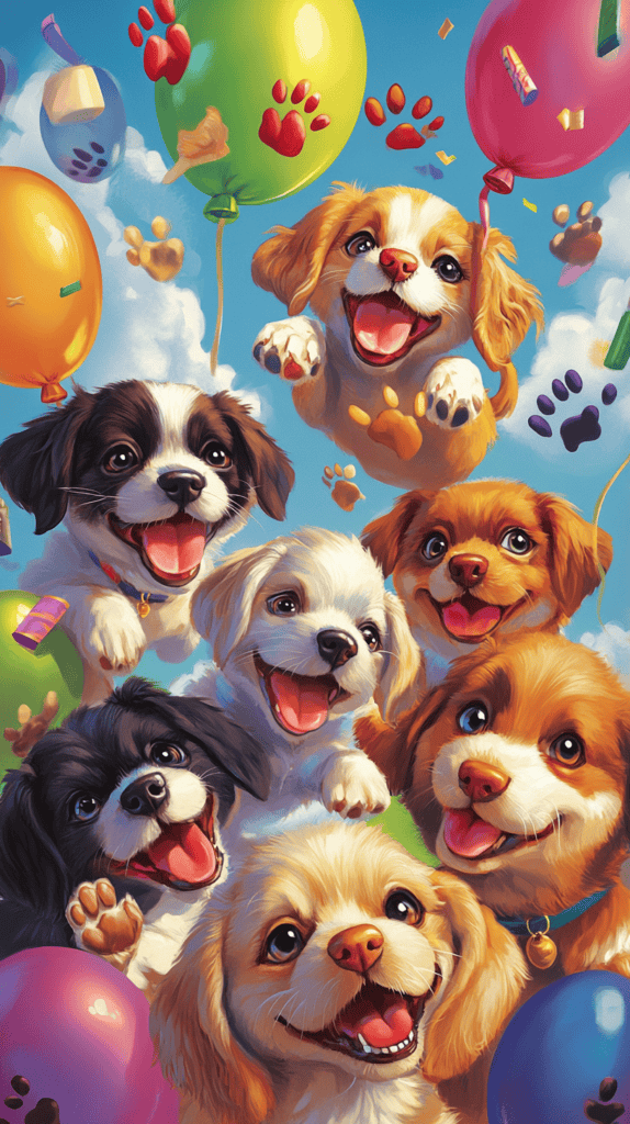 17 Phone Wallpapers That Will Instantly Lift Your Mood 35 Playful Puppy Party 3