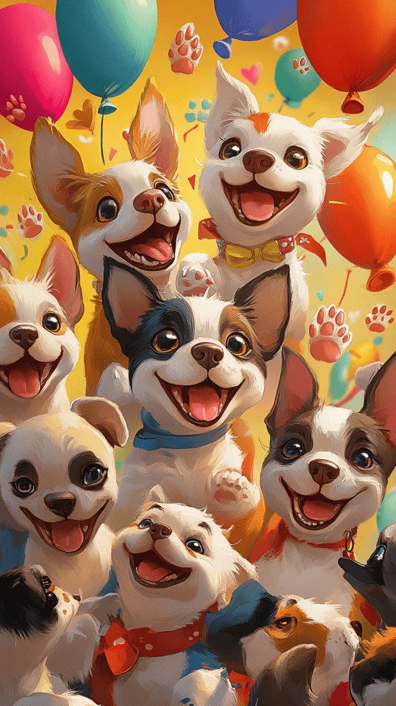 17 Phone Wallpapers That Will Instantly Lift Your Mood 33 Playful Puppy Party
