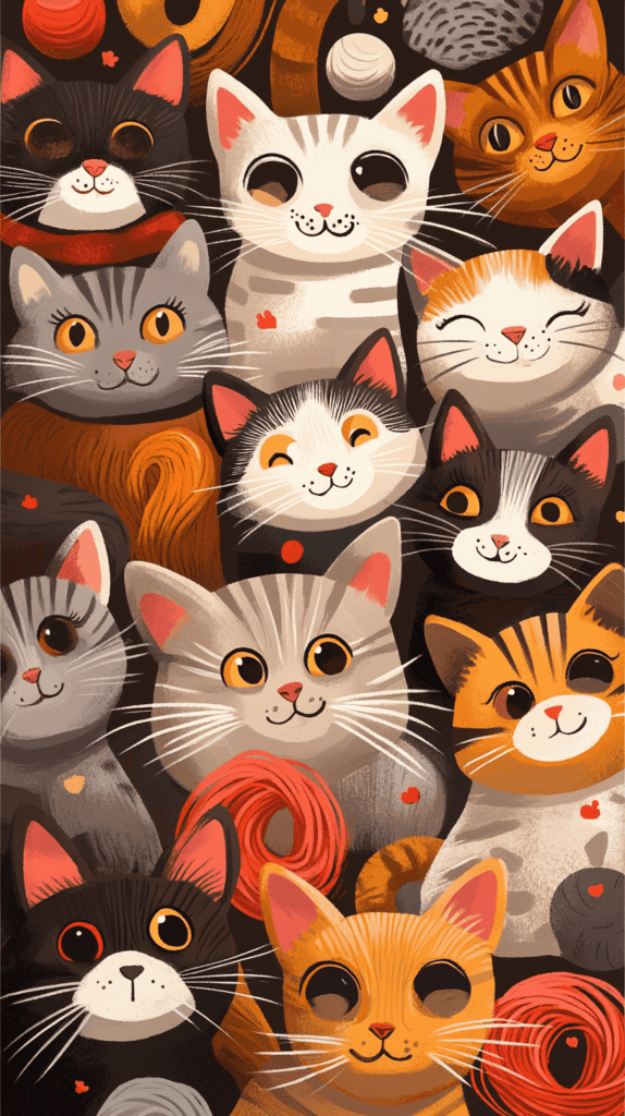 17 Phone Wallpapers That Will Instantly Lift Your Mood 17 Quirky Cat Collection 3