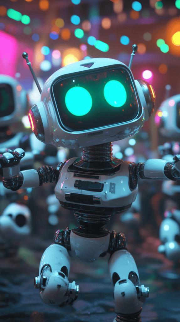 20 Hilarious Phone Wallpapers That Make Every Unlock Better 35 Retro Robot Dance 1